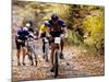 Male Mountain Biker Competing in a Race 1993 NY State Championships-null-Mounted Photographic Print