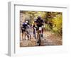 Male Mountain Biker Competing in a Race 1993 NY State Championships-null-Framed Photographic Print