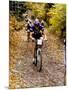 Male Mountain Biker Competing in a Race 1993 NY State Championships-null-Mounted Photographic Print