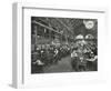 Male Munitions Workers in Engineering Shop, School of Building, Brixton, London, 1915-null-Framed Photographic Print