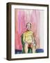 Male Nude, 2015-Julie Held-Framed Giclee Print