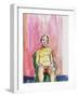 Male Nude, 2015-Julie Held-Framed Giclee Print