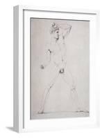 Male Nude, Creugas of Durazzo-Antonio Canova-Framed Giclee Print