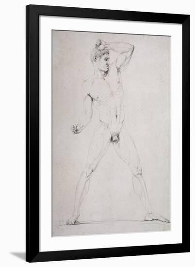 Male Nude, Creugas of Durazzo-Antonio Canova-Framed Giclee Print