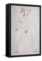 Male Nude, Creugas of Durazzo-Antonio Canova-Framed Stretched Canvas