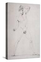 Male Nude, Creugas of Durazzo-Antonio Canova-Stretched Canvas