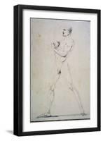 Male Nude, Damoxenos of Syracuse-Antonio Canova-Framed Giclee Print