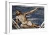 Male Nude, Detail of Frescoes-Girolamo Romanino-Framed Giclee Print