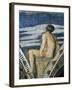 Male Nude, Detail of Frescoes-Girolamo Romanino-Framed Giclee Print