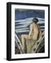 Male Nude, Detail of Frescoes-Girolamo Romanino-Framed Giclee Print