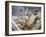 Male Nude, Detail of Frescoes-Girolamo Romanino-Framed Giclee Print