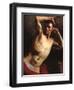 Male Nude Half-Length-Théodore Géricault-Framed Giclee Print