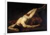 Male Nude (Hecto)-Jacques Louis David-Framed Giclee Print