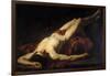 Male Nude (Hecto)-Jacques Louis David-Framed Giclee Print