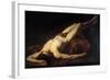 Male Nude (Hecto)-Jacques Louis David-Framed Giclee Print