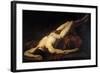 Male Nude (Hecto)-Jacques Louis David-Framed Giclee Print