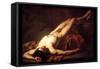 Male Nude; Hector-Jacques-Louis David-Framed Stretched Canvas