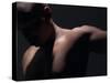 Male Nude in Shadows-null-Stretched Canvas