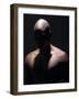 Male Nude in Shadows-null-Framed Photographic Print