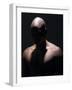 Male Nude in Shadows-null-Framed Photographic Print