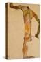 Male Nude; Mannlicher Akt, 1910-Egon Schiele-Stretched Canvas