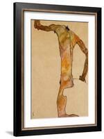Male Nude; Mannlicher Akt, 1910-Egon Schiele-Framed Giclee Print