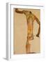 Male Nude; Mannlicher Akt, 1910-Egon Schiele-Framed Giclee Print