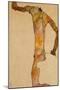 Male Nude; Mannlicher Akt, 1910-Egon Schiele-Mounted Giclee Print
