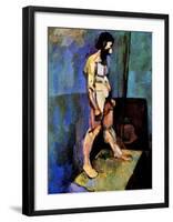 Male Nude Model-Henri Matisse-Framed Giclee Print