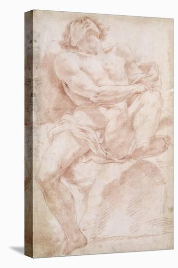 Male Nude on a Bed-Sebastiano Conca-Stretched Canvas