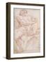 Male Nude on a Bed-Sebastiano Conca-Framed Giclee Print