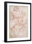 Male Nude on a Bed-Sebastiano Conca-Framed Giclee Print