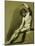 Male Nude, Pencil and Chalk Drawing-Pierre-paul Prudhon-Mounted Giclee Print