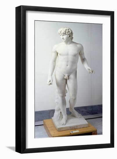 Male Nude, Possibly Antinous, 130-138 AD-null-Framed Giclee Print