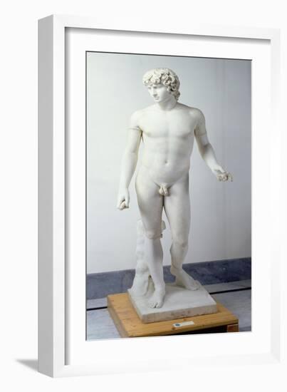 Male Nude, Possibly Antinous, 130-138 AD-null-Framed Giclee Print