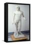 Male Nude, Possibly Antinous, 130-138 AD-null-Framed Stretched Canvas