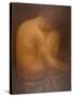 Male Nude Seated-Armand Rassenfosse-Stretched Canvas