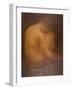 Male Nude Seated-Armand Rassenfosse-Framed Giclee Print