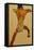 Male Nude seen from Back-Egon Schiele-Framed Stretched Canvas