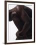 Male Nude Sitting-null-Framed Photographic Print