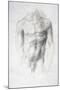 Male Nude-Alphonse Legros-Mounted Giclee Print