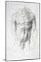 Male Nude-Alphonse Legros-Mounted Giclee Print
