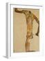 Male Nude-Egon Schiele-Framed Giclee Print