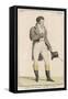Male Riding Dress 1813-null-Framed Stretched Canvas