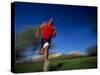 Male Runner Out for a Fitness Run, New York, New York, USA-Chris Trotman-Stretched Canvas