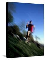 Male Runner Out for a Fitness Run, New York, New York, USA-Chris Trotman-Stretched Canvas