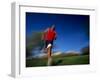 Male Runner Out for a Fitness Run, New York, New York, USA-Chris Trotman-Framed Photographic Print