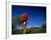 Male Runner Out for a Fitness Run, New York, New York, USA-Chris Trotman-Framed Photographic Print