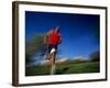 Male Runner Out for a Fitness Run, New York, New York, USA-Chris Trotman-Framed Photographic Print