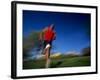 Male Runner Out for a Fitness Run, New York, New York, USA-Chris Trotman-Framed Photographic Print